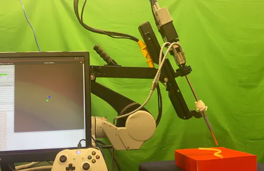 Autonomous Endoscopic Camera Manipulator Scanning